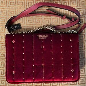 Victoria Secret Burgundy Crossbody Bag
